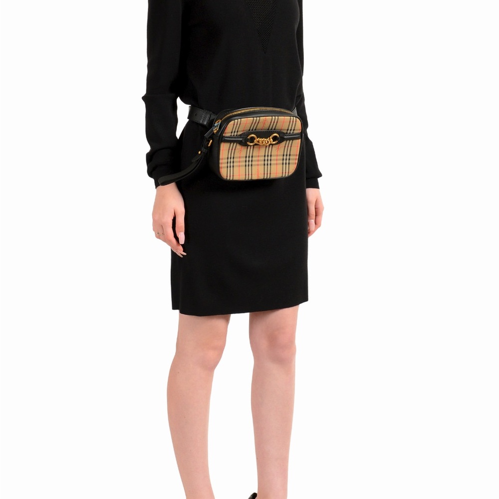Burberry Plaid Belt Bag